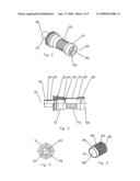 Coaxial Cable Crimp Connector diagram and image