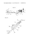 Blasting device for steel pipe inner surface, blasting method for steel pipe inner surface, and method for producing steel pipe with excellent inner surface texture diagram and image