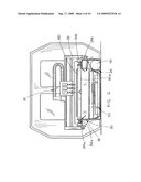 Downdraft exhaust cutting and shuttle table mechanism diagram and image