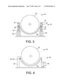 CONCAVE SUSPENSION CONTROL SYSTEM AND METHOD FOR A THRESHING SECTION IN A HARVESTING MACHINE diagram and image