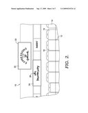 METHOD OF AND APPARATUS FOR DISPLAYING MERCHANDISE diagram and image