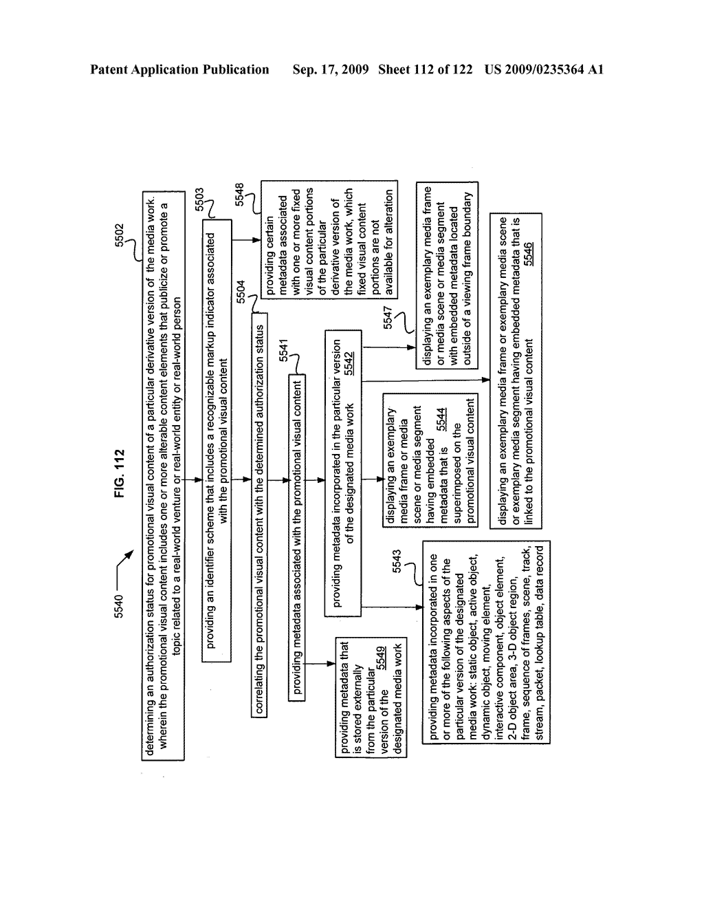 Media markup for promotional content alteration - diagram, schematic, and image 113