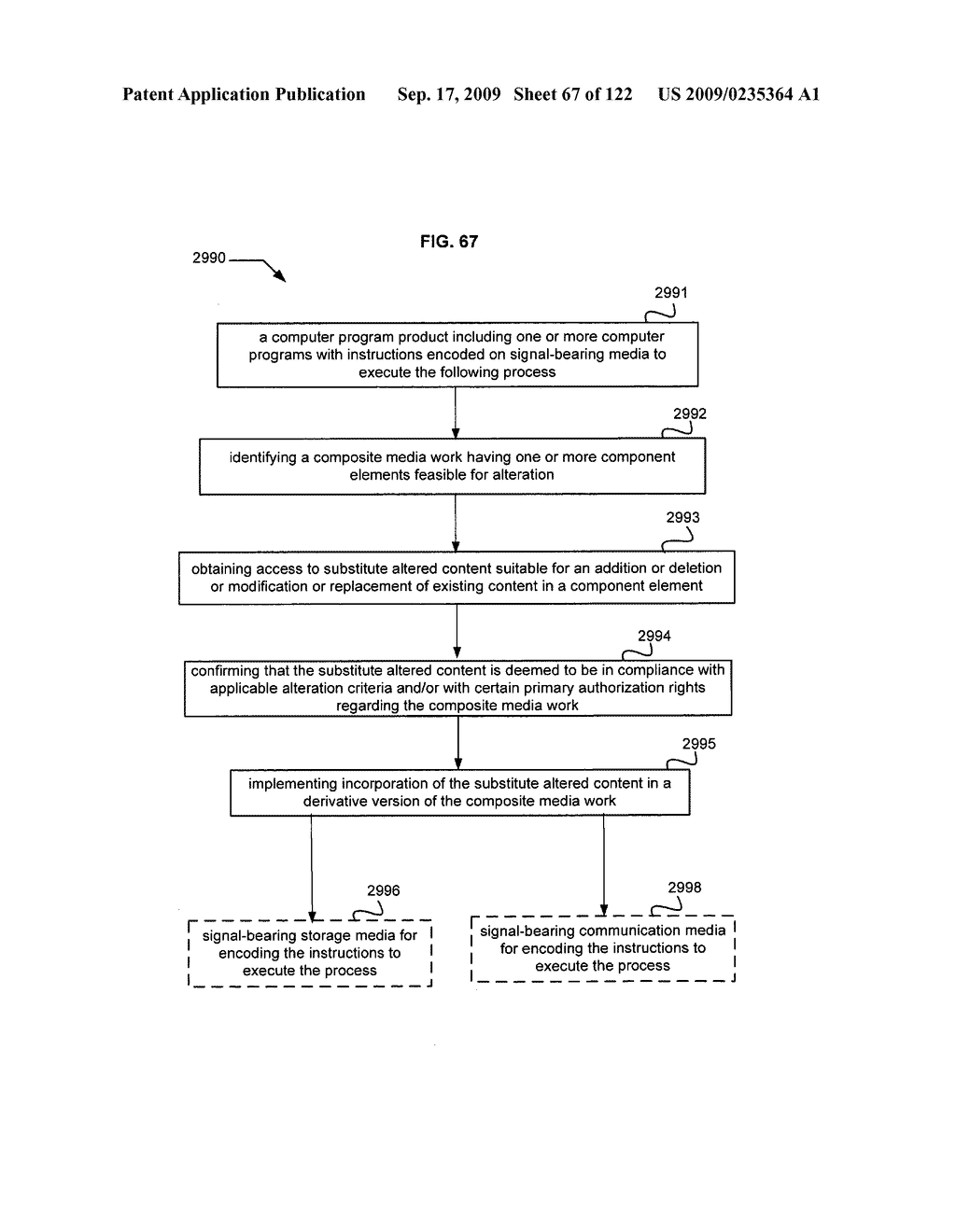 Media markup for promotional content alteration - diagram, schematic, and image 68