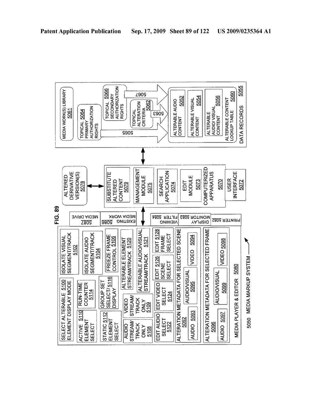 Media markup for promotional content alteration - diagram, schematic, and image 90