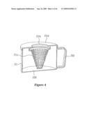 VACUUM CLEANER WITH REMOVABLE DUST COLLECTOR, AND METHODS OF OPERATING THE SAME diagram and image