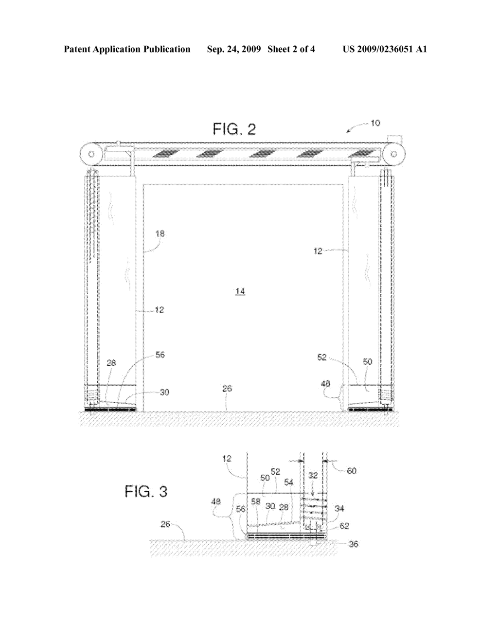 BOTTOM SEALS FOR A HORIZONTAL SIDE-ROLLING DOOR CURTAIN - diagram, schematic, and image 03