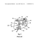 FOOT LOCK ASCENDER FOR ASCENDING ALONG A ROPE diagram and image