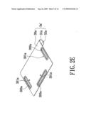 Portable receiving structure for receiving at least one electronic device diagram and image