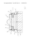 Decanter with swivel discharge pipe diagram and image