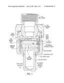 FLUID SPRAY CONTROL DEVICE diagram and image
