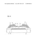 THIN FILM TRANSISTOR AND DISPLAY DEVICE diagram and image