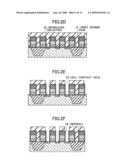 Method of manufacturing semiconductor device for providing improved isolation between contact and cell gate electrode diagram and image