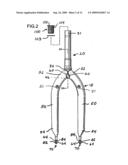 Bicycle Fork and Steering Tube diagram and image