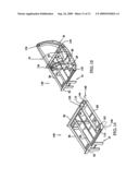 Travel trailer having improved turning radius diagram and image