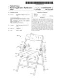 FOLDING CHAIR diagram and image