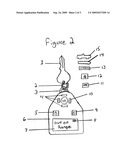 Communicating keychain diagram and image