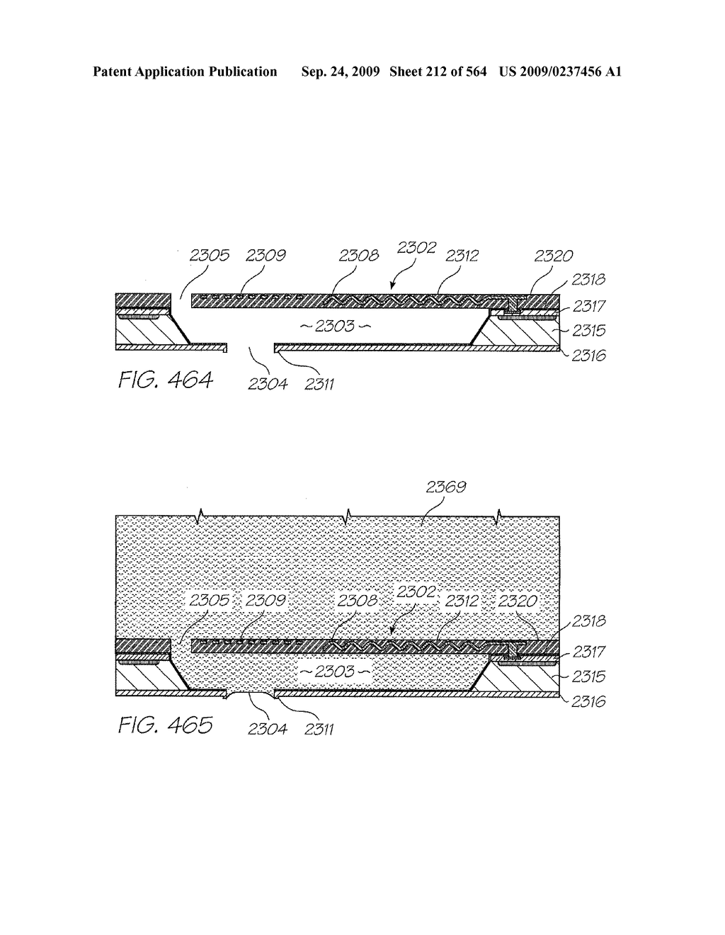 Inkjet Printhead With Paddle For Ejecting Ink From One Of Two Nozzles - diagram, schematic, and image 213