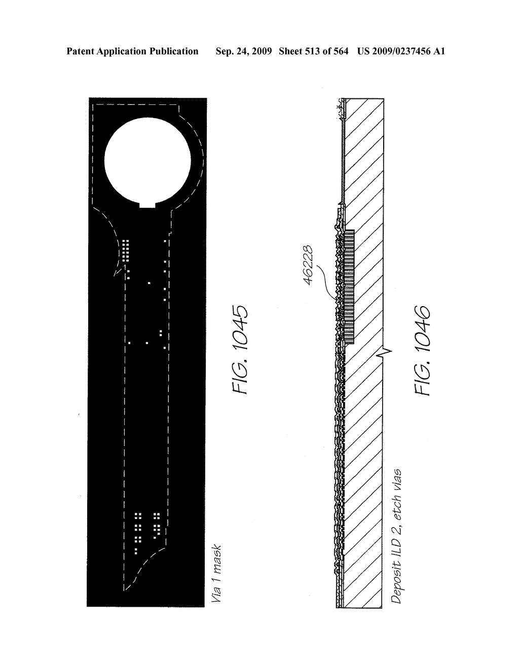 Inkjet Printhead With Paddle For Ejecting Ink From One Of Two Nozzles - diagram, schematic, and image 514