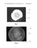 Method Of Inducing Refractive Index Structures In A Micro-Structured Fiber, A Micro-Structured Fiber And An Article diagram and image