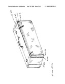 SUITCASE COMPARTMENTALIZED FOR SECURITY INSPECTION AND SYSTEM diagram and image