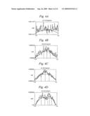 Glass-coated light-emitting element, light-emitting element-attached wiring board, method for producing light-emitting element-attached wiring board, lighting device and projector diagram and image