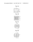 Glass-coated light-emitting element, light-emitting element-attached wiring board, method for producing light-emitting element-attached wiring board, lighting device and projector diagram and image