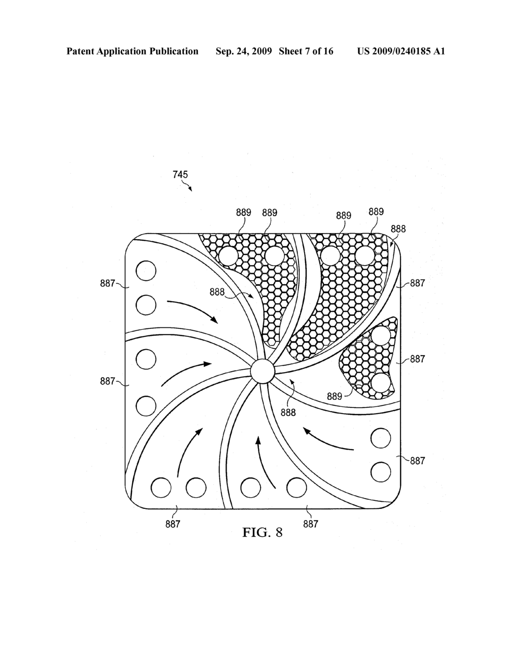 DRESSING AND METHOD FOR APPLYING REDUCED PRESSURE TO AND COLLECTING AND STORING FLUID FROM A TISSUE SITE - diagram, schematic, and image 08