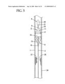 SHAFT FOR OPERATING A BLOOD THROMBUS CAPTURING MEMBER, AND BLOOD THROMBUS CAPTURING CATHETER diagram and image