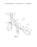 TARGETING APPARATUS CONNECTING TO LOCKING NAILS FOR THE CORRECTION AND FIXATION OF FEMUR DEFORMITY OF A CHILD diagram and image