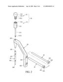 TARGETING APPARATUS CONNECTING TO LOCKING NAILS FOR THE CORRECTION AND FIXATION OF FEMUR DEFORMITY OF A CHILD diagram and image