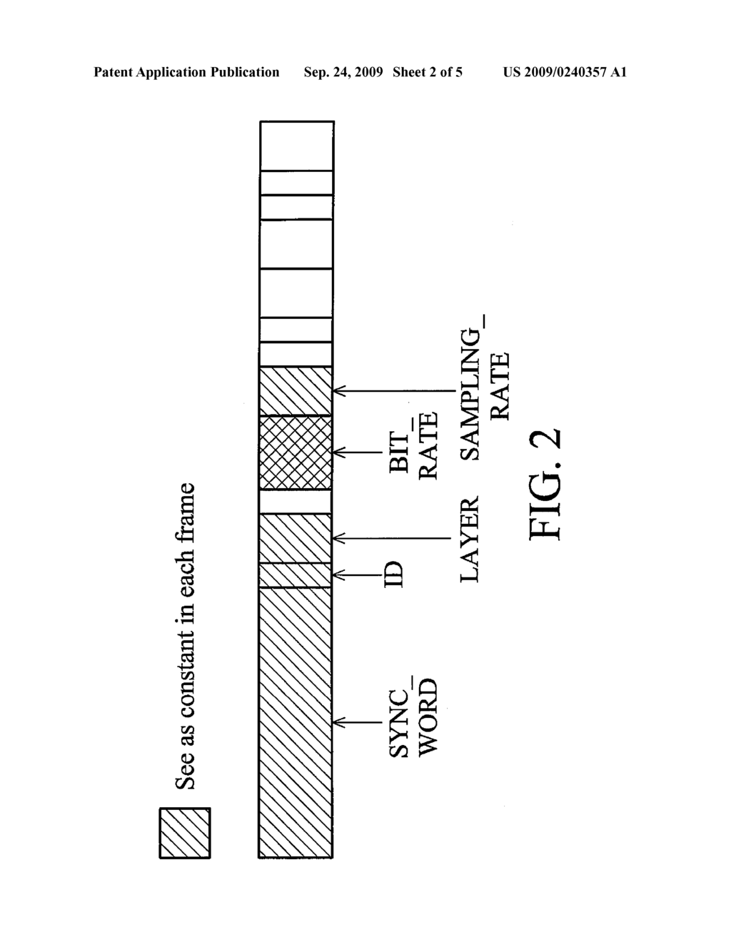 METHOD FOR FINDING OUT THE FRAME OF A MULTIMEDIA SEQUENCE - diagram, schematic, and image 03