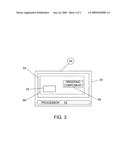 Advertising system and method for providing targeted advertising in a communications network diagram and image