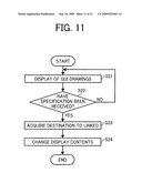 INFORMATION PROCESSING APPARATUS, INFORMATION PROCESSING METHOD, AND COMPUTER READABLE MEDIUM FOR DESIGNING A GUI diagram and image