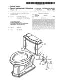 AUTOMATIC SHUTOFF ASSEMBLY FOR A WATER CLOSET diagram and image