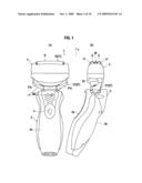 ELECTRIC SHAVER diagram and image