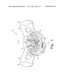 APPARATUS FOR CORING AND WEDGING FOOD ITEMS diagram and image