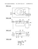 Eyeglass frame shape-measuring apparatus diagram and image