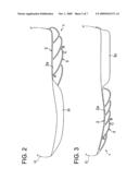 Sole structure for a shoe diagram and image