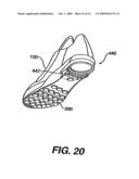 Athletic shoe diagram and image