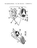 Athletic shoe diagram and image