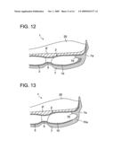 Sole structure for a shoe diagram and image