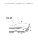 Sole structure for a shoe diagram and image