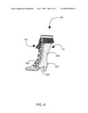 Boot glove incorporated with boot glove sock diagram and image