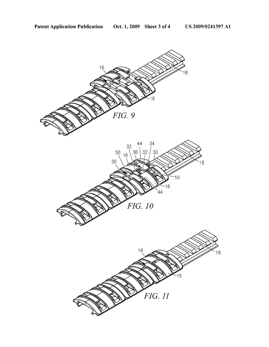 Rail Cover Panel for a Firearm - diagram, schematic, and image 04