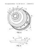 Rifle scope with friction reducing element diagram and image