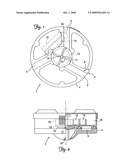 Ice fishing hole maintenance system diagram and image