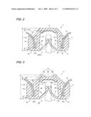 Glass run and sealing structure for door vehicle diagram and image