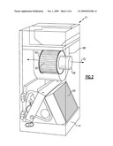 INLET ORIFICE OF BLOWER FAN OF FAN COIL UNIT diagram and image