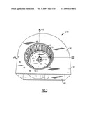 INLET ORIFICE OF BLOWER FAN OF FAN COIL UNIT diagram and image