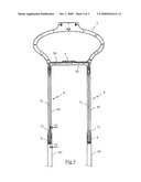 LOCKING DEVICE FOR TELESCOPING POLE AND APPLIANCE PROVIDED WITH SUCH A LOCKING DEVICE diagram and image